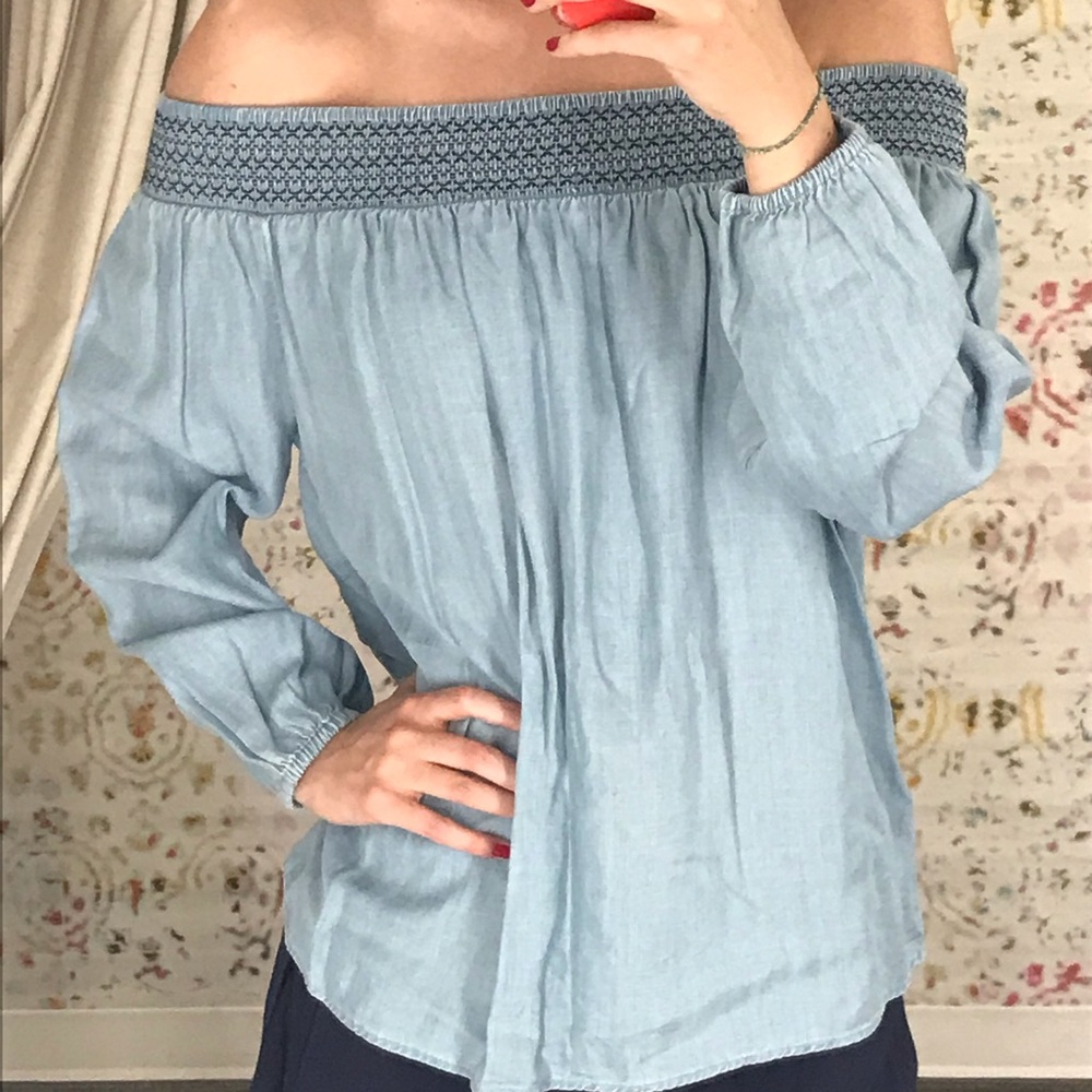 Off the shoulder top